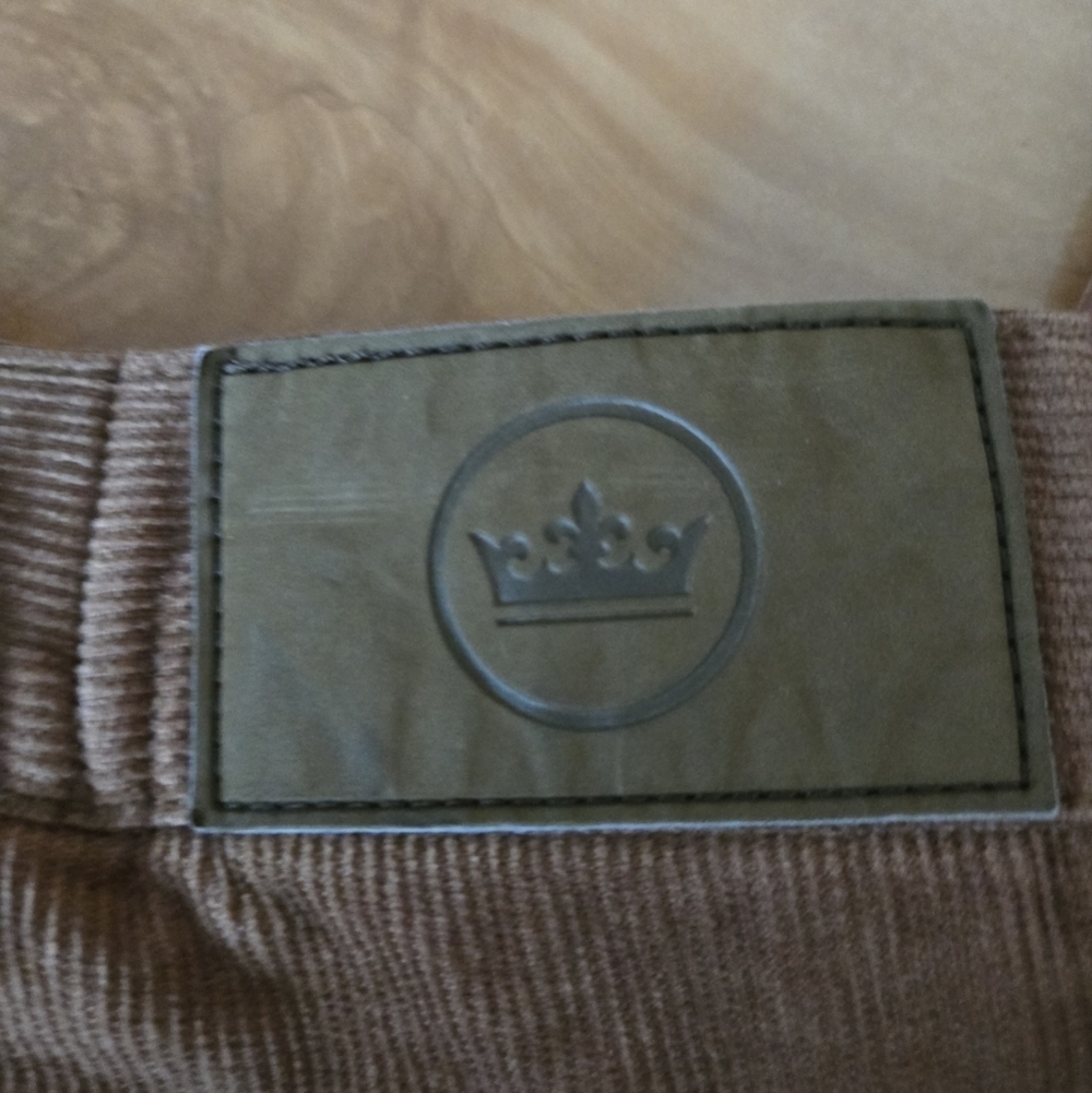 Peter Millar Brown Corduroy Five-Pocket Pant sz 36 - Picture 9 of 11